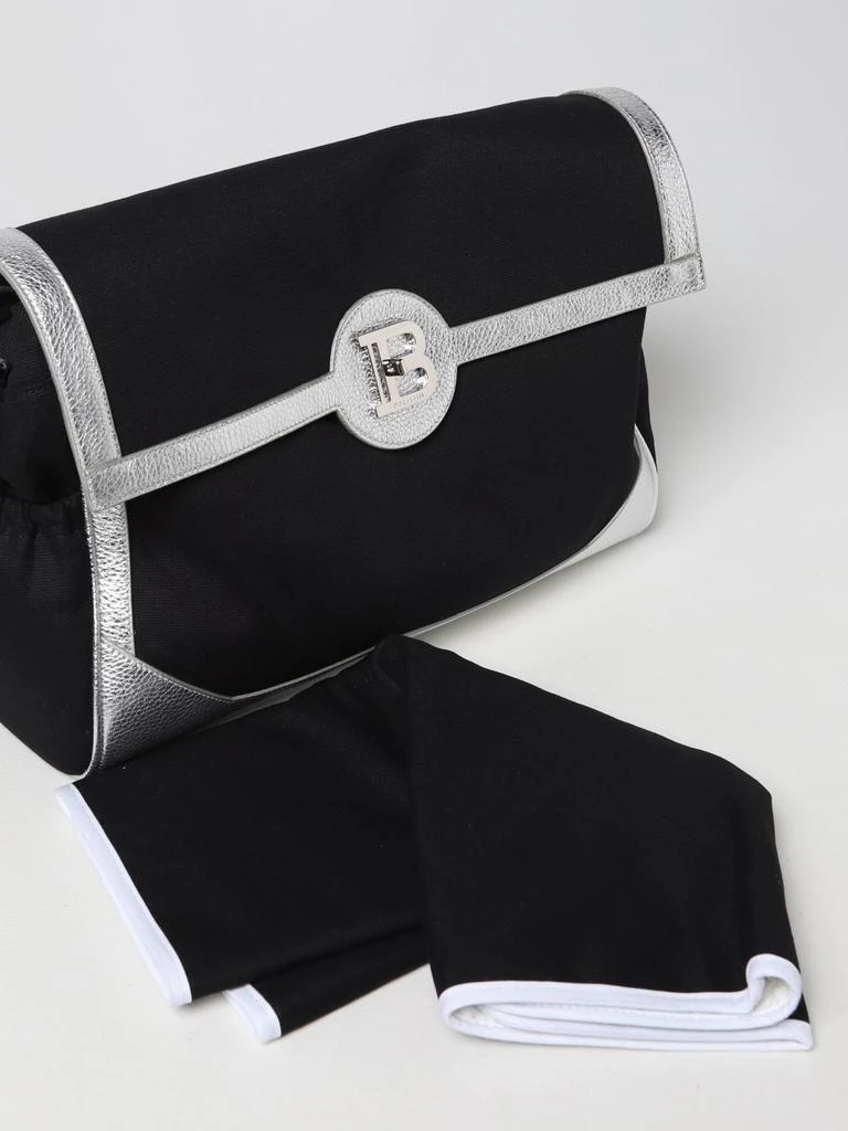商品Balmain|Balmain cotton and laminated leather diaper bag,价格¥3422,第3张图片详细描述