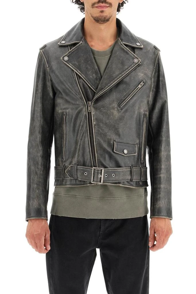 商品Golden Goose|Golden Goose Deluxe Brand Zipped Biker Jacket,价格¥10760,第2张图片详细描述