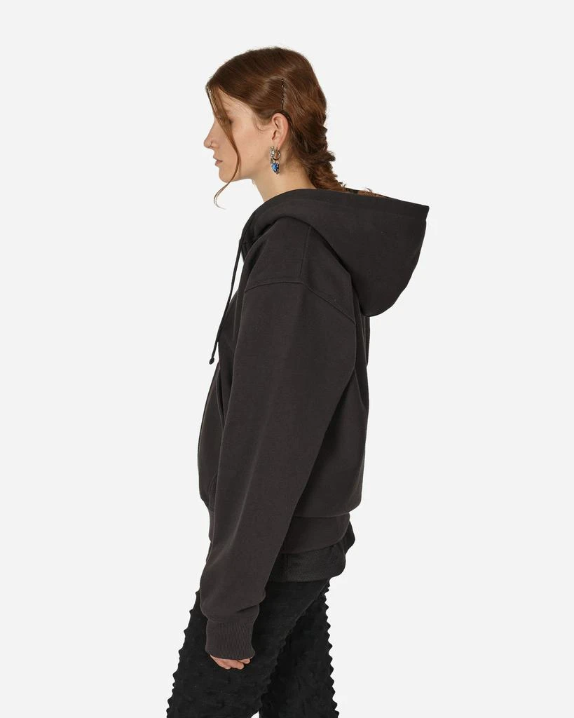 商品STUSSY|Stock Logo Zip Hooded Sweatshirt Black,价格¥1148,第2张图片详细描述