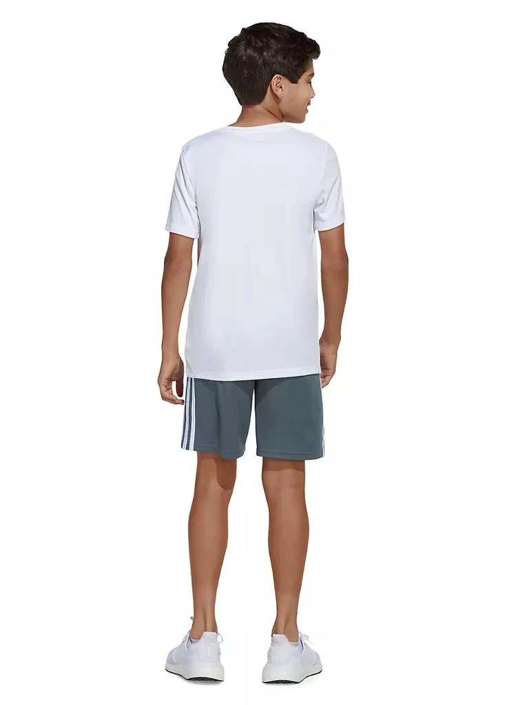 商品Adidas|Little Boy's & Boy's Classic 3-Stripe Shorts,价格¥80,第5张图片详细描述