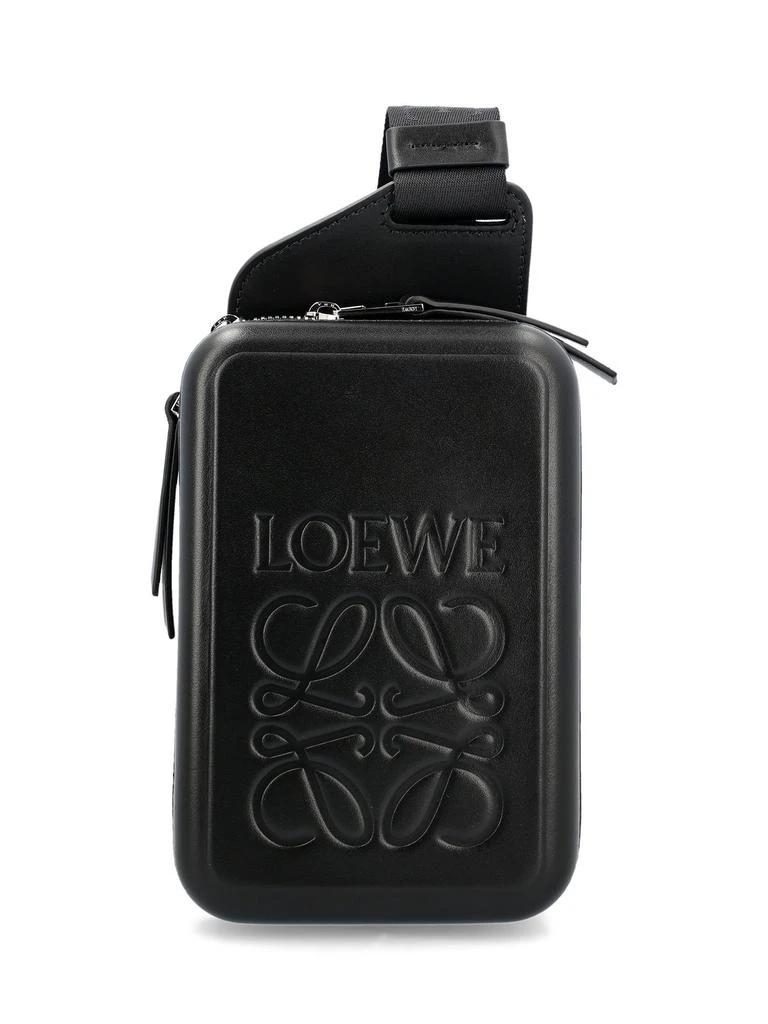 商品Loewe|Loewe Molded Logo Embossed Sling Bag,价格¥10358,第1张图片