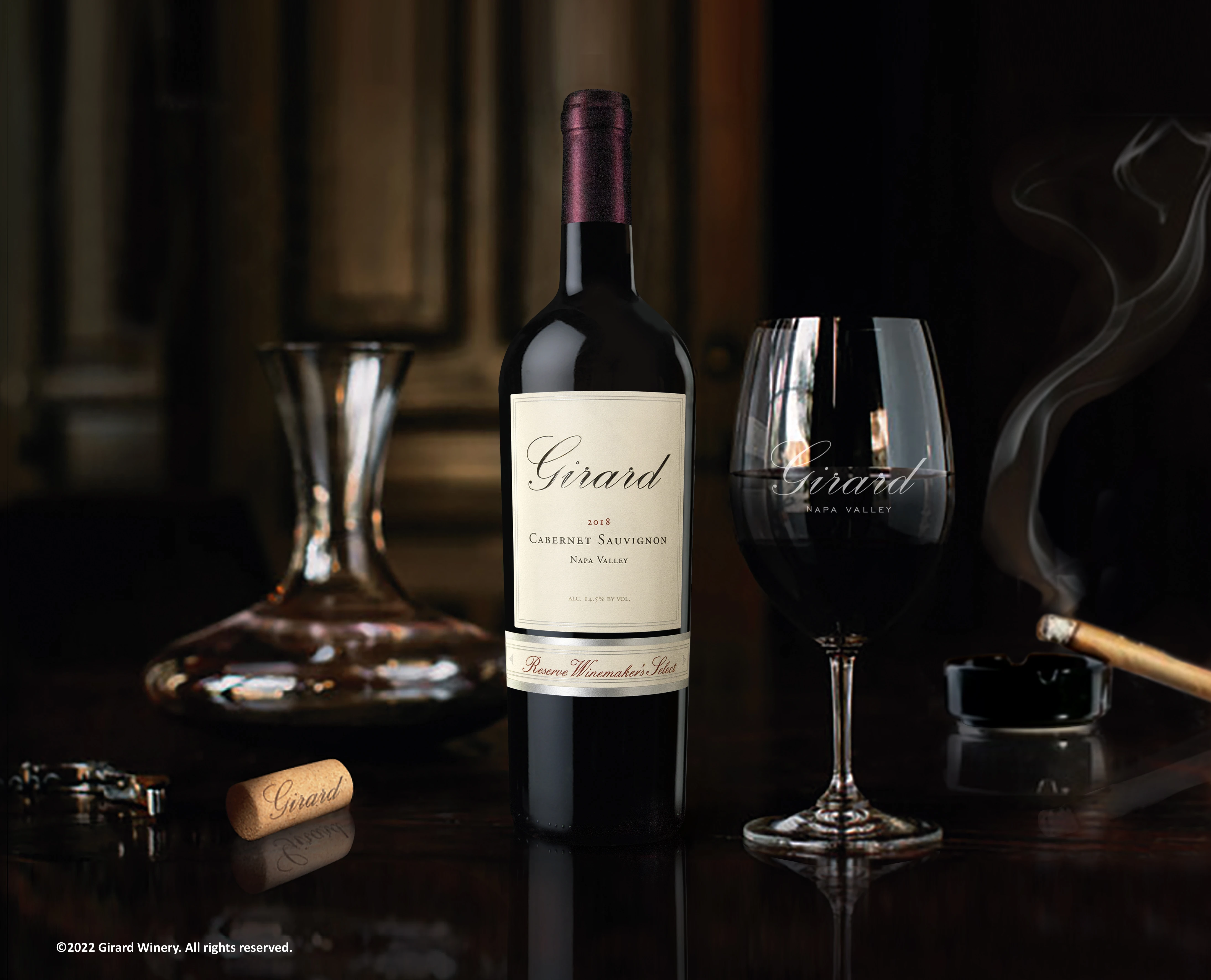 商品[国内直发] Girard|吉拉德纳帕赤霞珠干红葡萄酒 2018 | Girard Cabernet Sauvignon 2018 (Napa Valley, CA),价格¥1004,第1张图片