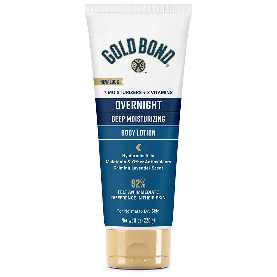 商品Gold Bond|Overnight Deep Moisturizing Lotion, With Calming Scent,价格¥90,第1张图片