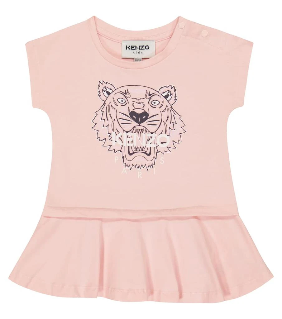 商品Kenzo|Baby printed cotton-blend dress,价格¥526,第1张图片