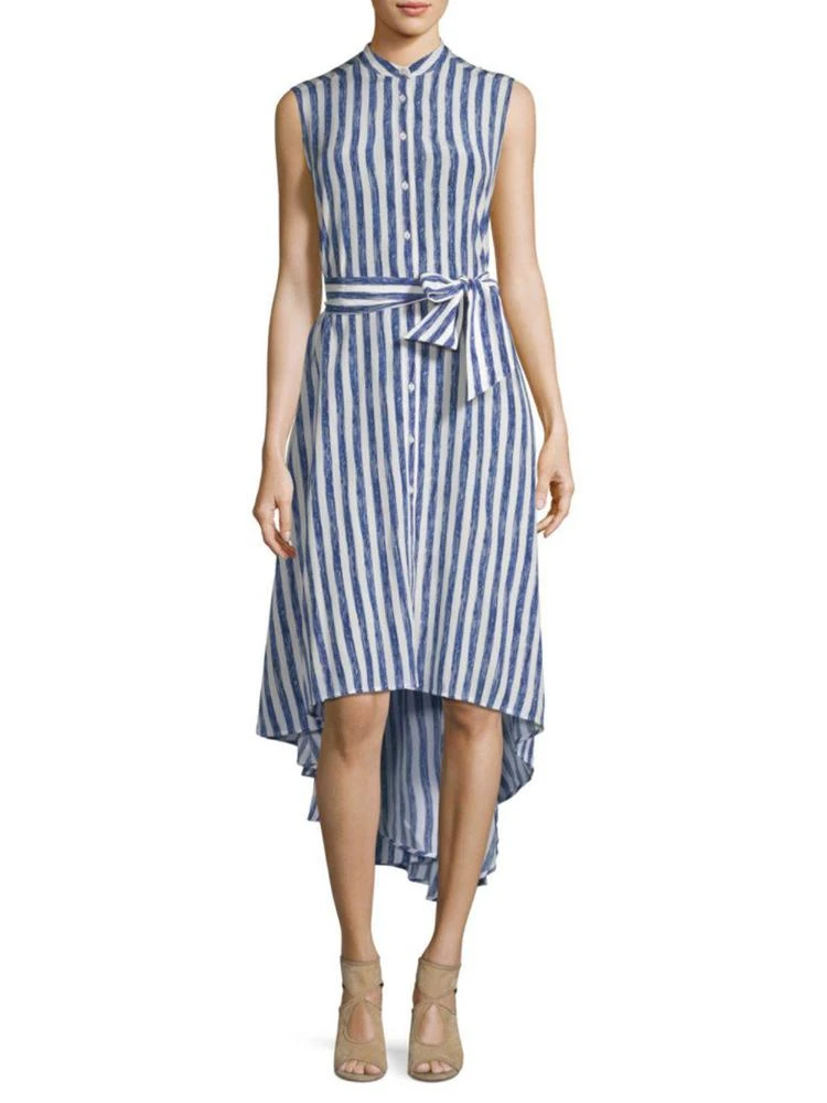 商品Max Mara|Etiopia Striped High-Low Shirtdress,价格¥3388,第1张图片