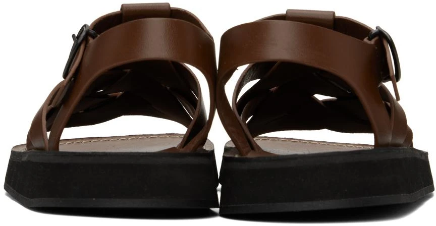 商品Hereu|Brown Beltra Sandals,价格¥3280,第2张图片详细描述
