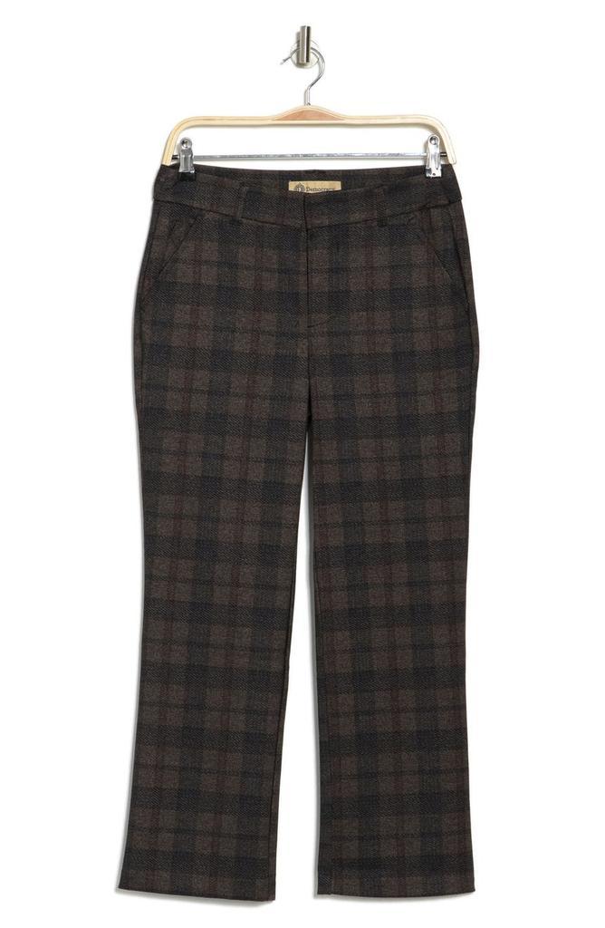 商品Democracy|Plaid High Waist Crop Flare Trousers,价格¥331,第5张图片详细描述