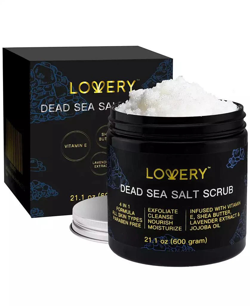 商品Lovery|Exfoliating Dead Sea Salt Scrub,价格¥163,第3张图片详细描述