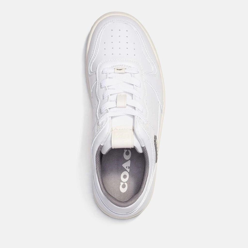 商品Coach|Coach Women's C201 Basket Leather Trainers,价格¥2209,第4张图片详细描述