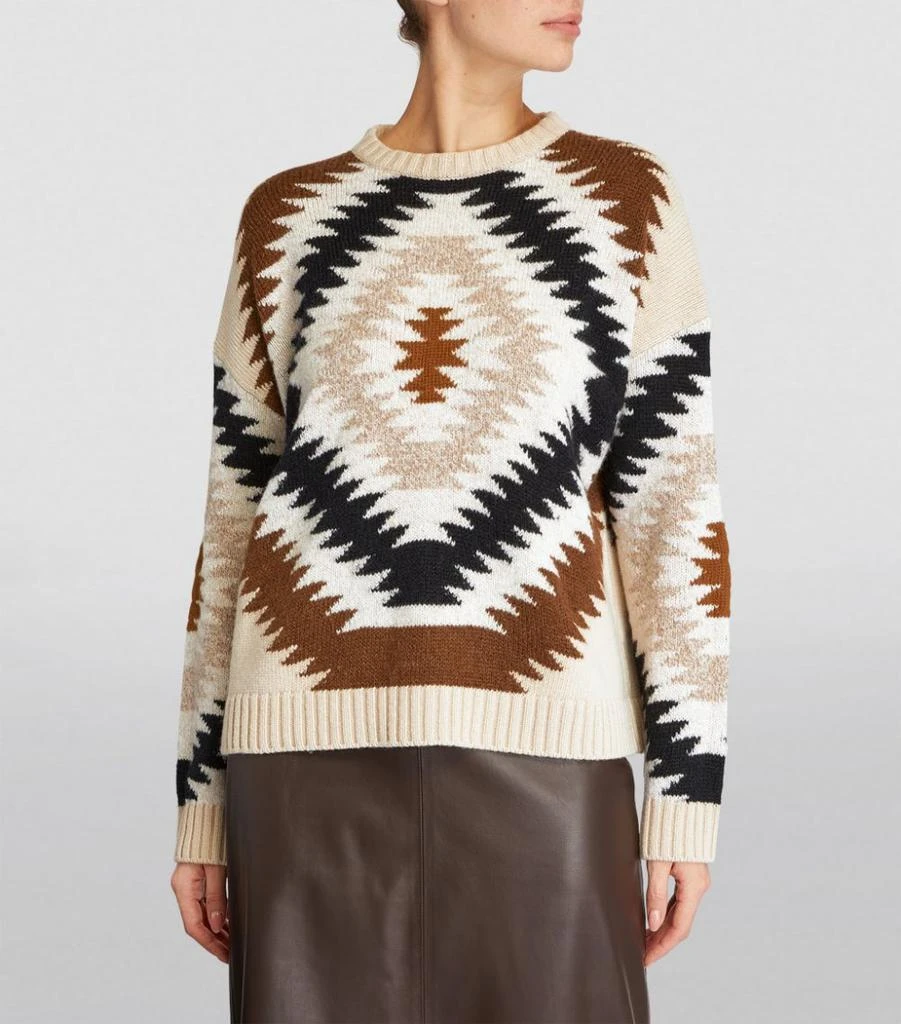 商品Weekend Max Mara|Geometric Knit Sweater,价格¥2155,第3张图片详细描述