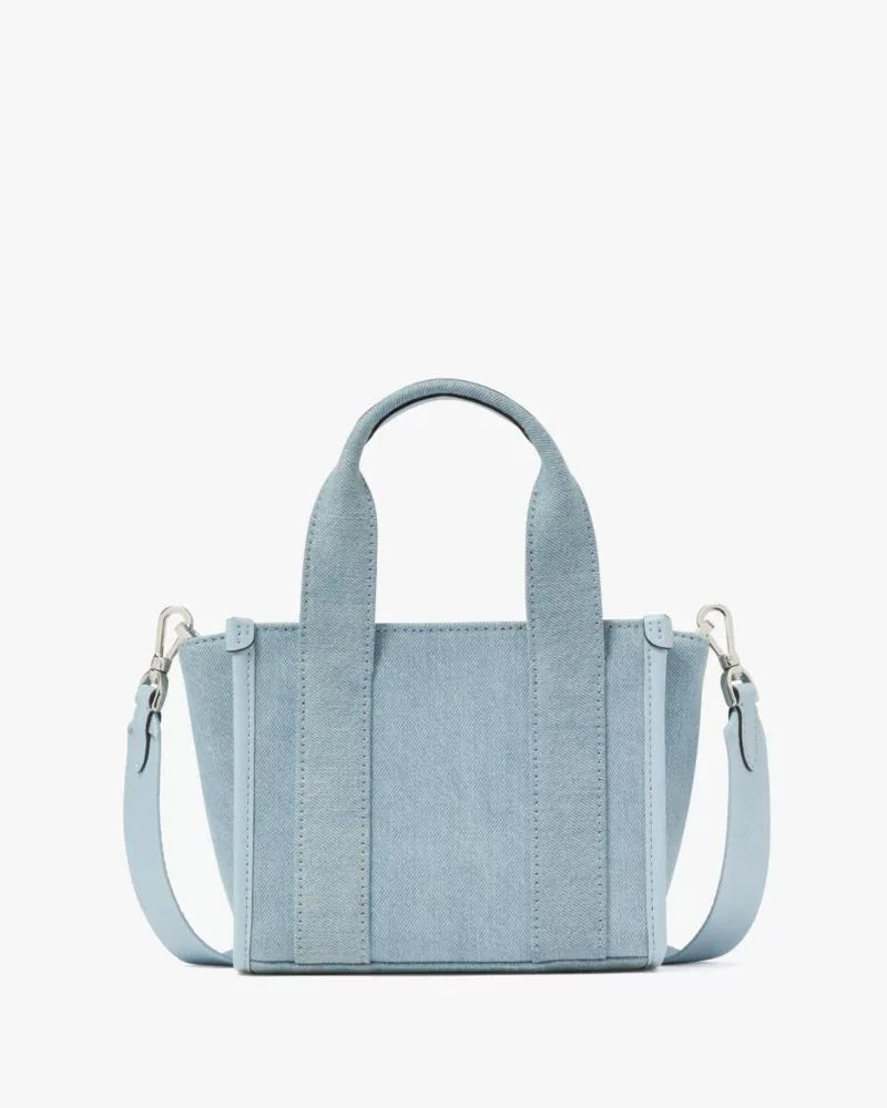 商品Kate Spade|Kip Denim Mini Tote,价格¥742,第5张图片详细描述