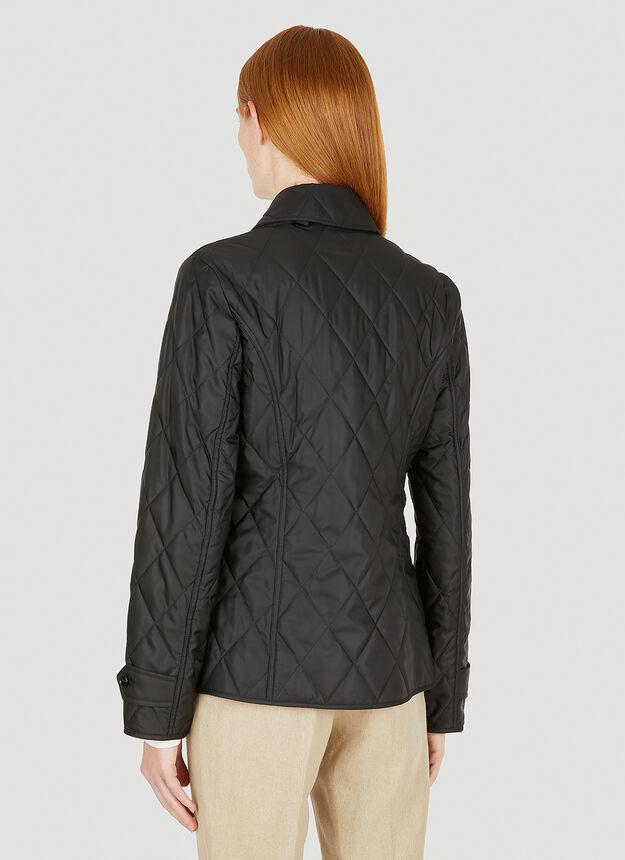 Fernleigh Quilted Jacket in Black商品第4张图片规格展示