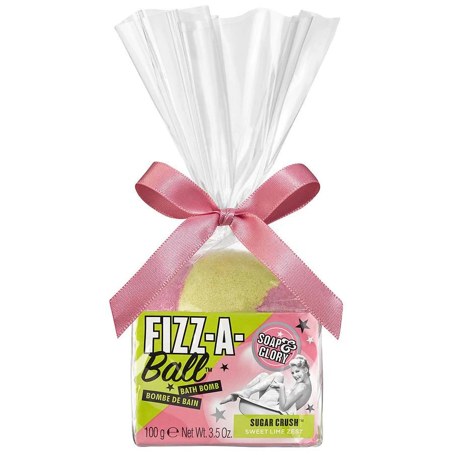 商品Soap & Glory|Fizz-A-Ball Sugar Crush 沐浴球,价格¥43,第1张图片