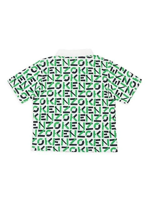 商品Kenzo|Little Boy's &amp; Boy's Monogram Polo Shirt,价格¥470,第2张图片详细描述