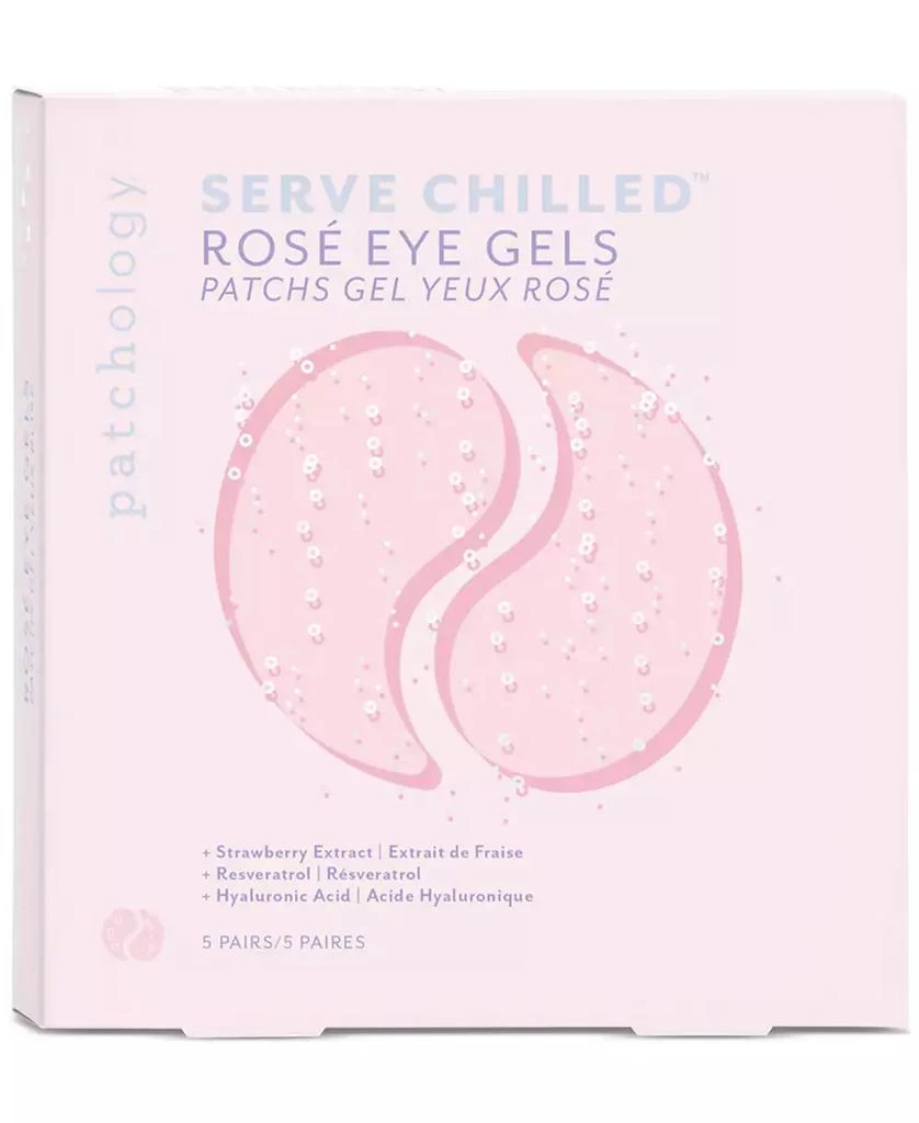 商品Patchology|Serve Chilled Rosé Eye Gels, 5 pairs,价格¥126,第1张图片