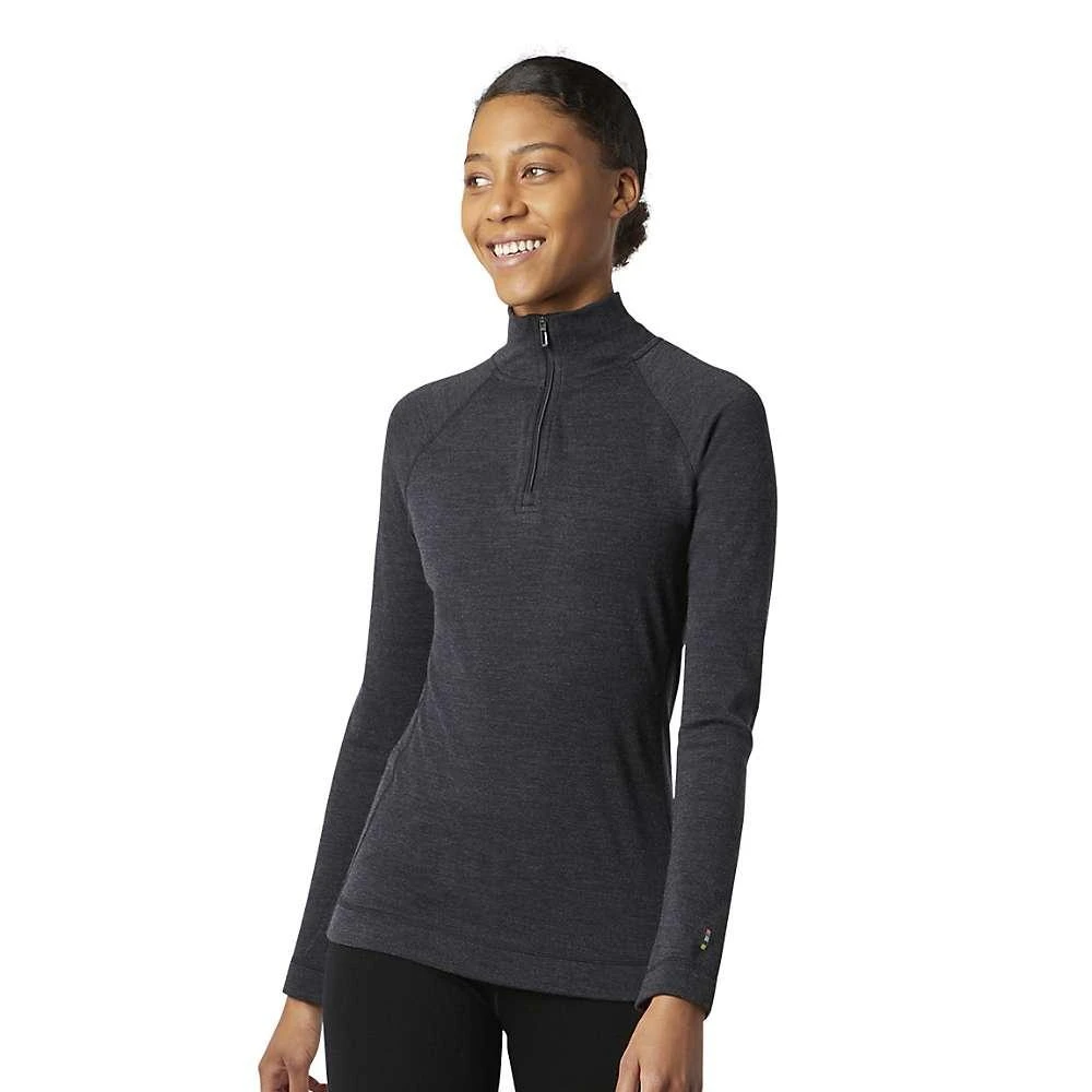 商品SmartWool|Smartwool Women's Classic Thermal Merino Base Layer 1/4 Zip,价格¥989,第1张图片