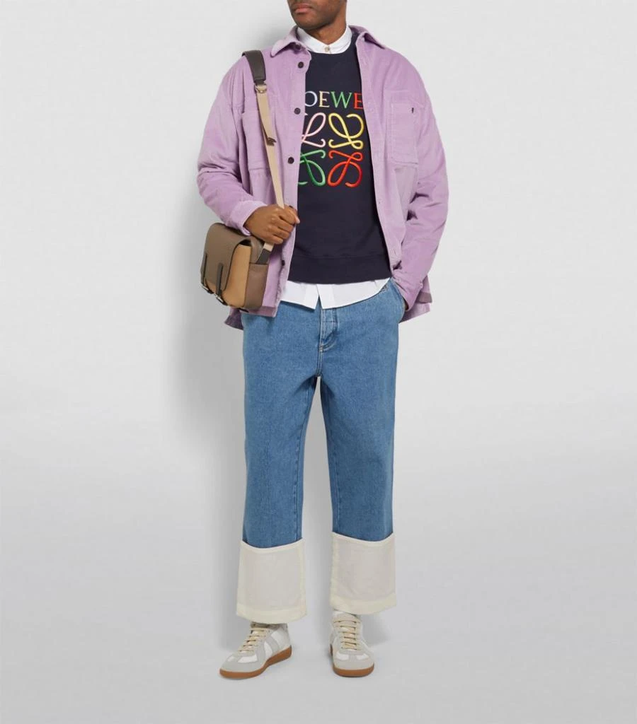 商品Loewe|Stonewashed Turn-Up Hem Jeans,价格¥5180,第2张图片详细描述