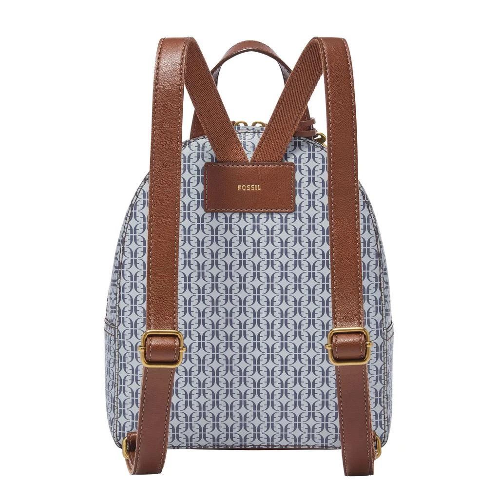 商品Fossil|Fossil Women's Megan Printed PVC Small Backpack,价格¥653,第3张图片详细描述