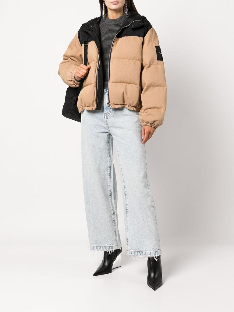 ALEXANDER WANG COLORBLOCK HOODED PUFFER JACKET商品第3张图片规格展示