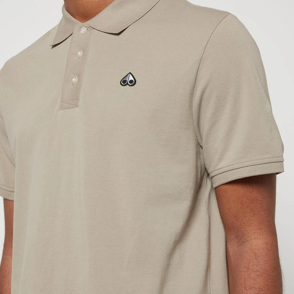 商品Moose Knuckles|Moose Knuckles Cotton-Piqué Polo Shirt,价格¥1147,第4张图片详细描述