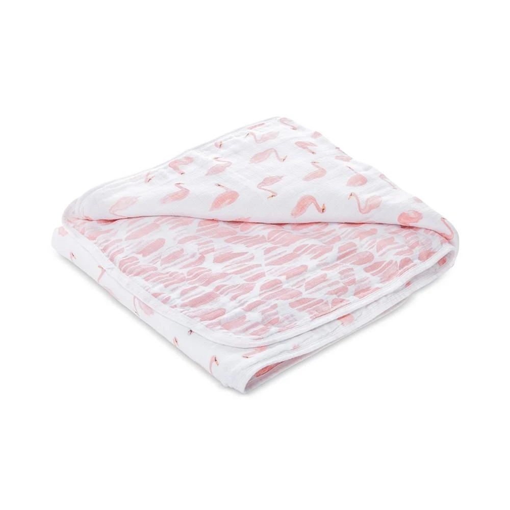 商品aden + anais|Baby Girls Swan Printed Blanket,价格¥294,第1张图片
