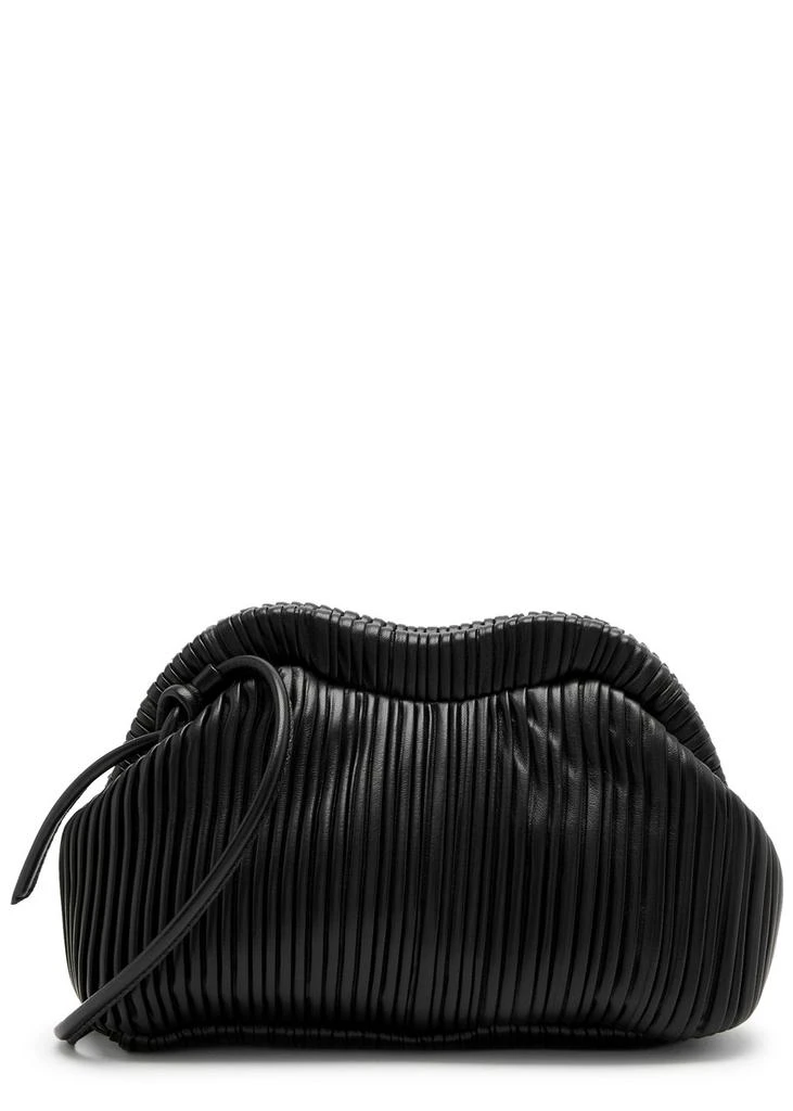 商品Mansur Gavriel|Baci pleated leather clutch,价格¥7349,第1张图片