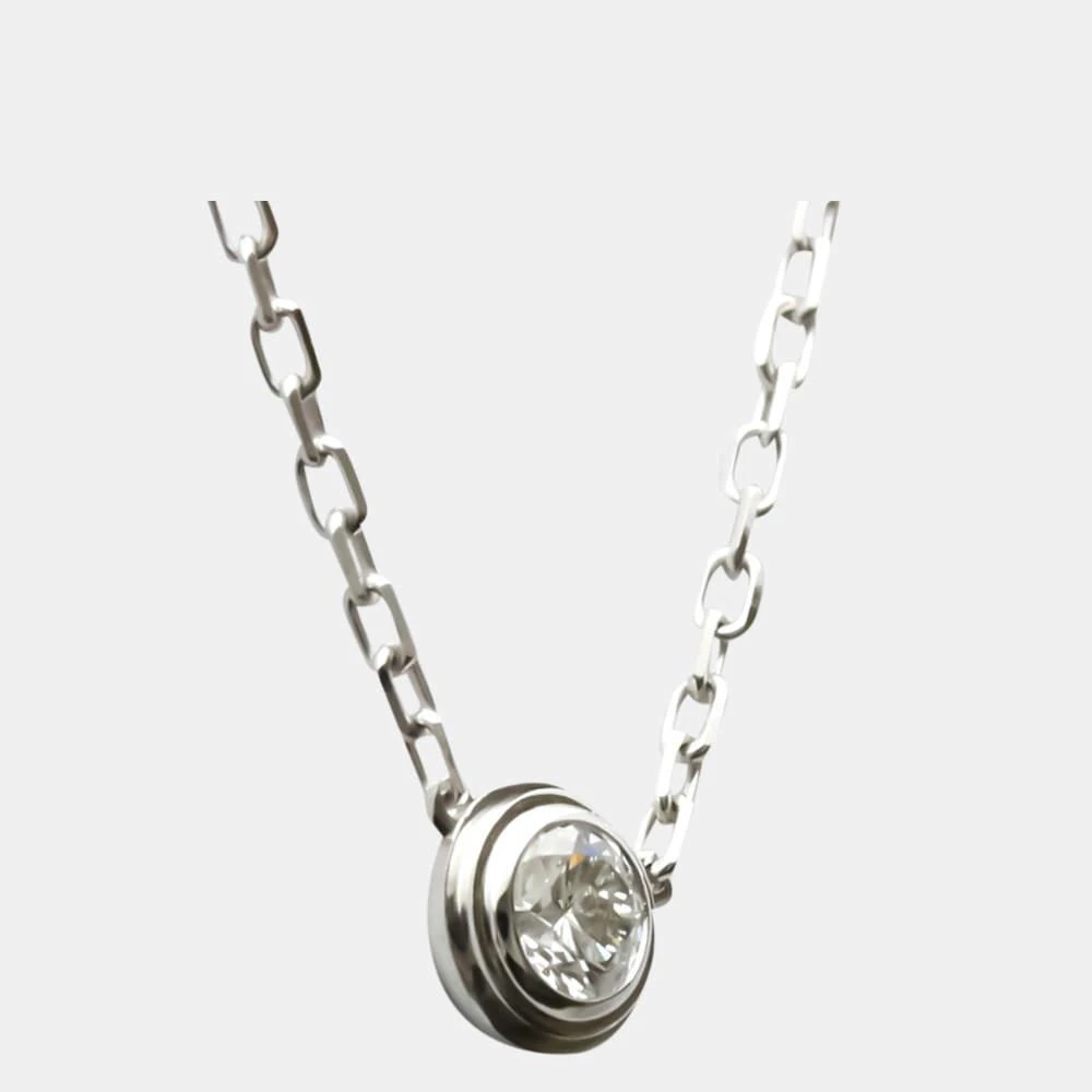 Cartier Diamants Legers De Cartier 18K White Gold Diamond Necklace 商品