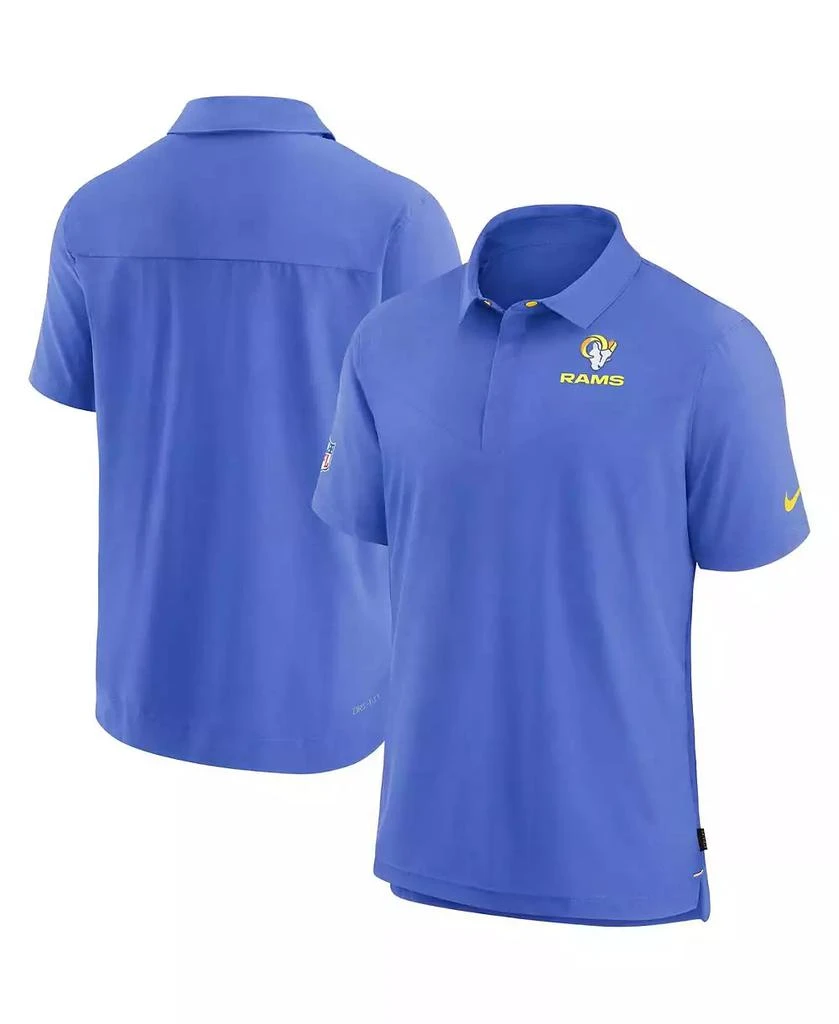 商品NIKE|Men's Royal Los Angeles Rams Lockup Performance Polo Shirt,价格¥458,第1张图片