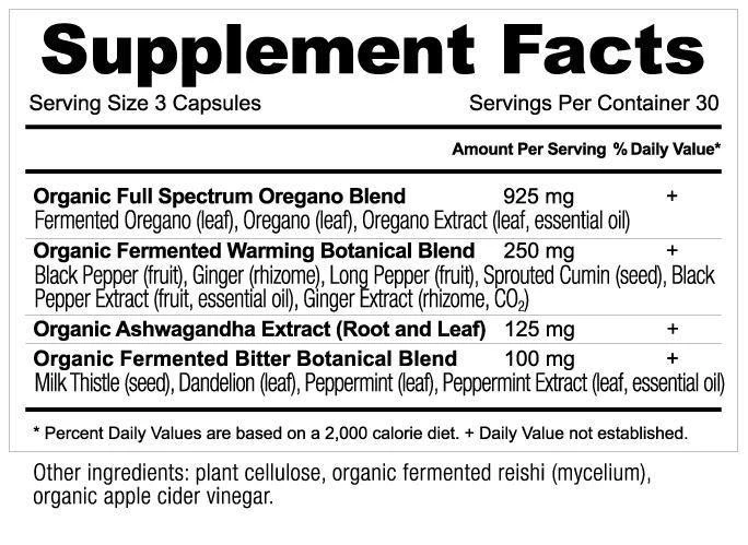 商品Ancient Nutrition|牛至胶囊,价格¥263,第2张图片详细描述
