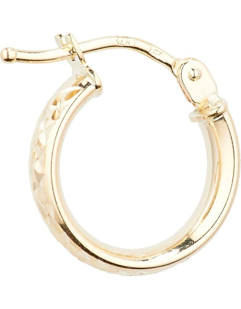 商品Bony Levy|14K Gold Wide Hoop Earrings,价格¥2033,第5张图片详细描述