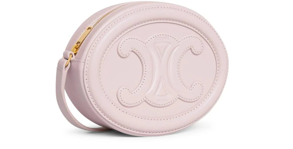 商品Celine|Crossbody oval purse cuir Triomphe in smooth calfskin,价格¥8130,第2张图片详细描述
