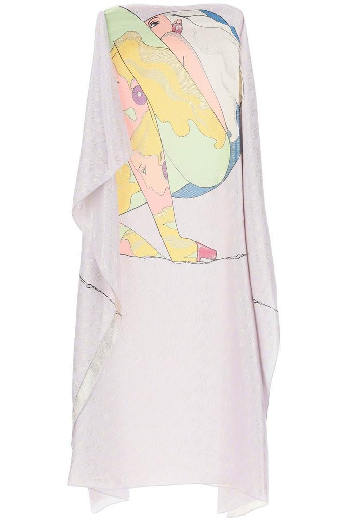 商品Fendi|FENDI BRUSH LUREX SILK DRESS,价格¥23021,第1张图片