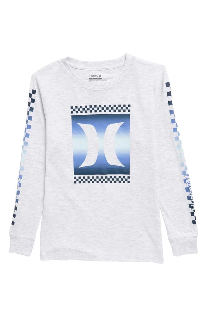 商品Hurley|Kids' Stack Icon Long Sleeve T-Shirt,价格¥63,第1张图片