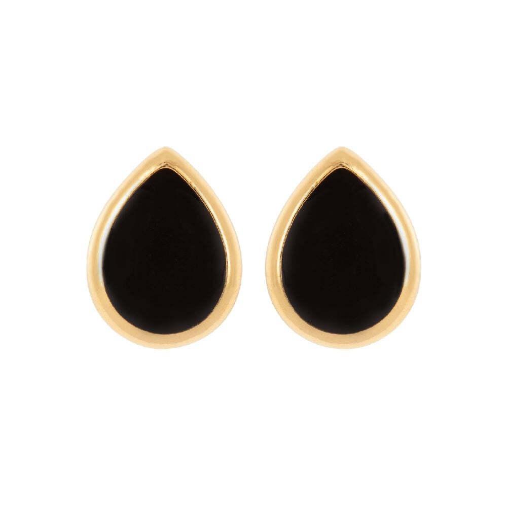1980s vintage tear drop clip-on earrings商品第1张图片规格展示