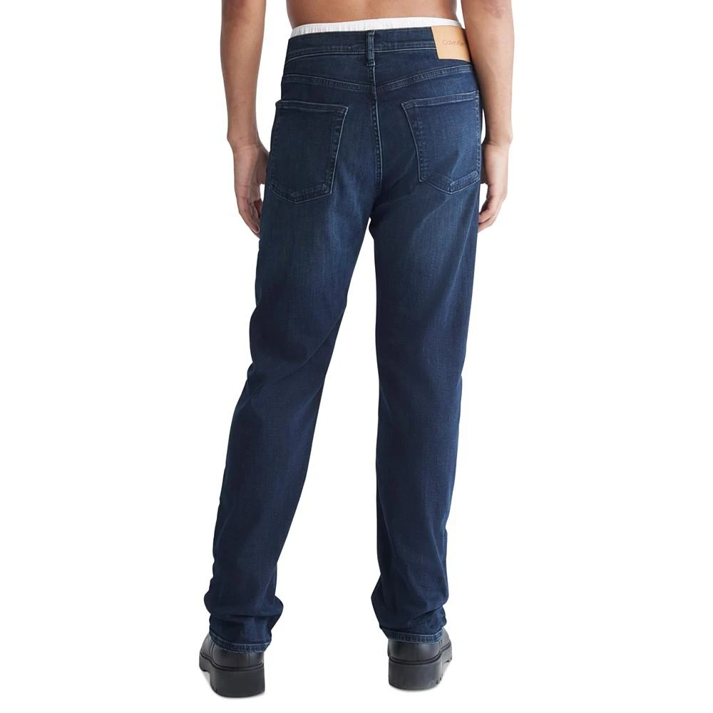 商品Calvin Klein|Men's Standard Straight-Fit Stretch Jeans,价格¥403-¥671,第2张图片详细描述