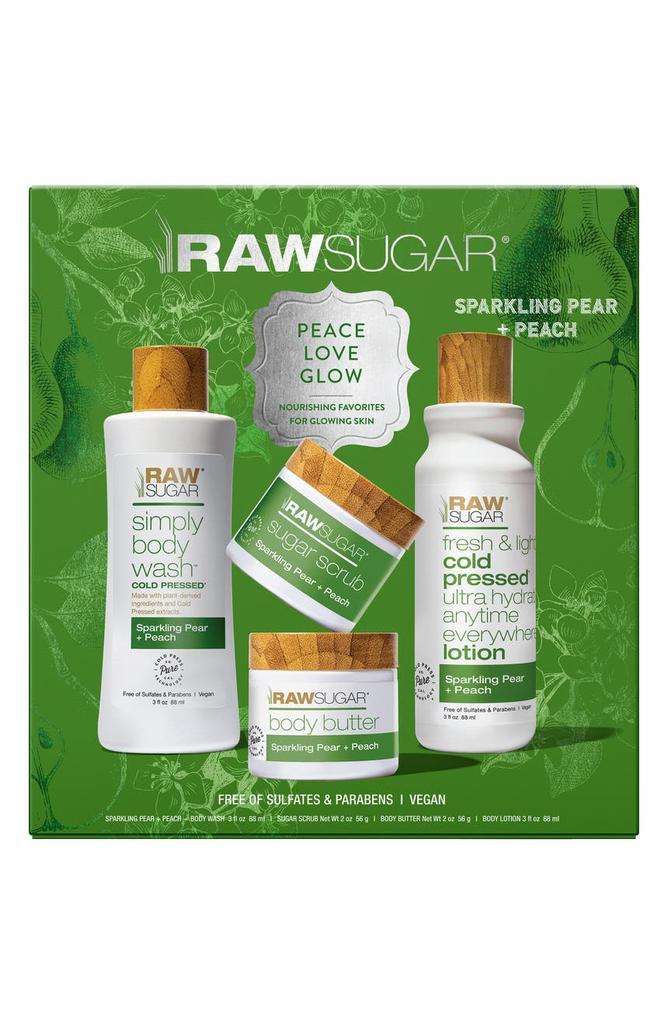 商品Raw Sugar|Peace Love Glow Gift Set,价格¥74,第5张图片详细描述