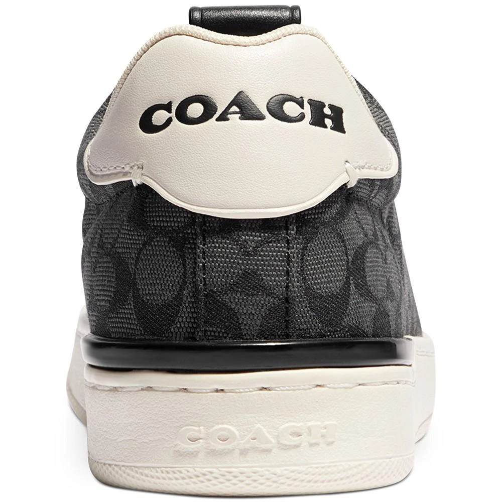 商品Coach|Women's Lowline Signature Lace Up Sneakers,价格¥225,第3张图片详细描述