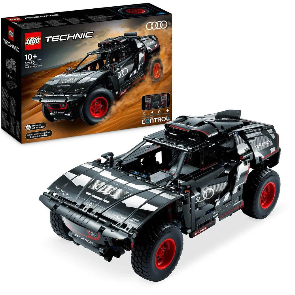 商品LEGO|LEGO Technic Audi RS Q e-tron RC Car Toy 42160,价格¥1684,第1张图片