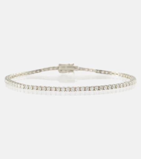 商品Sydney Evan|Tennis 14kt white gold bracelet,价格¥35971,第1张图片