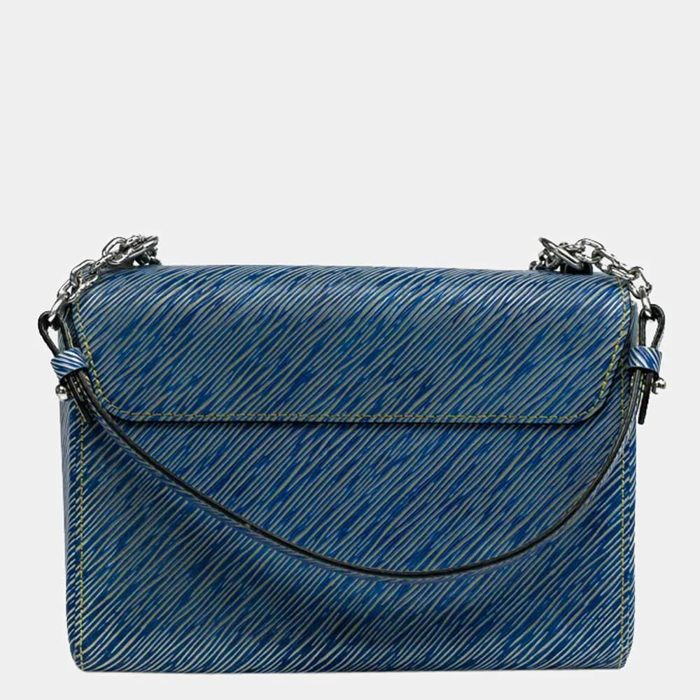 商品[二手商品] Louis Vuitton|Louis Vuitton Blue epi Leather Twist Shoulder Bag,价格¥29360,第3张图片详细描述