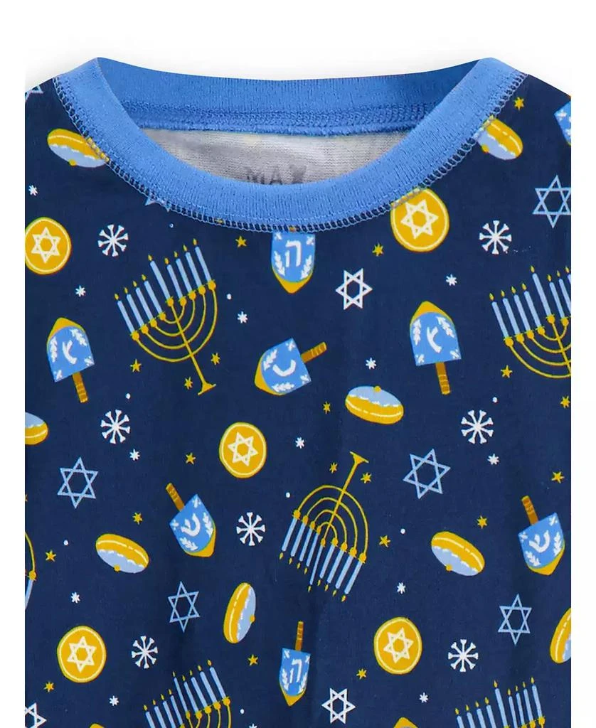 商品Sleep On It|Boys Tight Fit Hanukkah Pajama 2pc Set,价格¥135,第2张图片详细描述