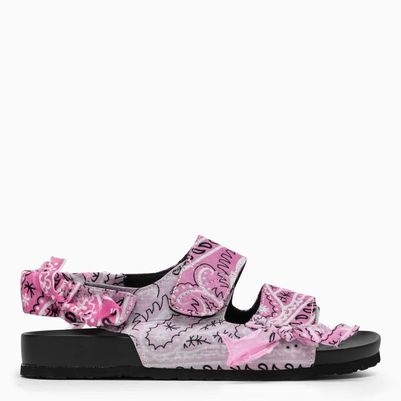 商品Arizona Love|Pink Paisley-print Apache sandals,价格¥766,第1张图片