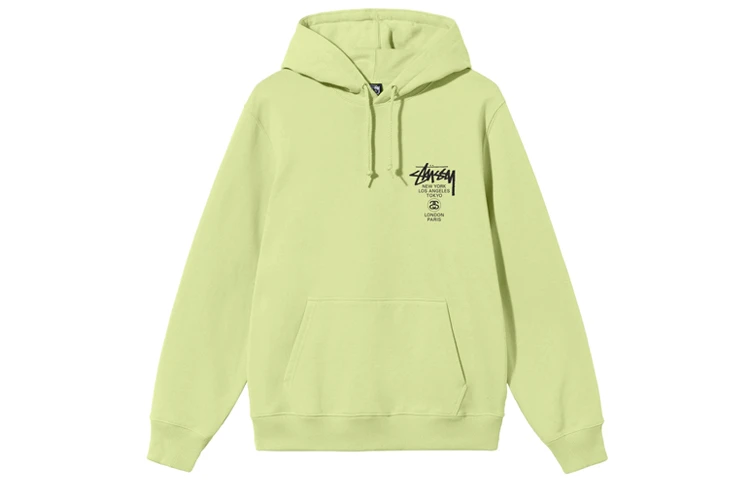 商品[国内直发] STUSSY|世界巡游系列 World Tour Hoodie Logo连帽卫衣 男女同款,价格¥1245,第11张图片详细描述