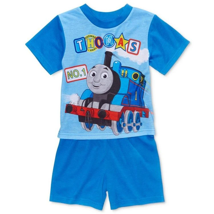 商品Thomas & Friends|幼儿2-Pc. Thomas the Tank Engine No. 1 Pajama Set, Toddler Boys (2T-5T),价格¥35,第1张图片