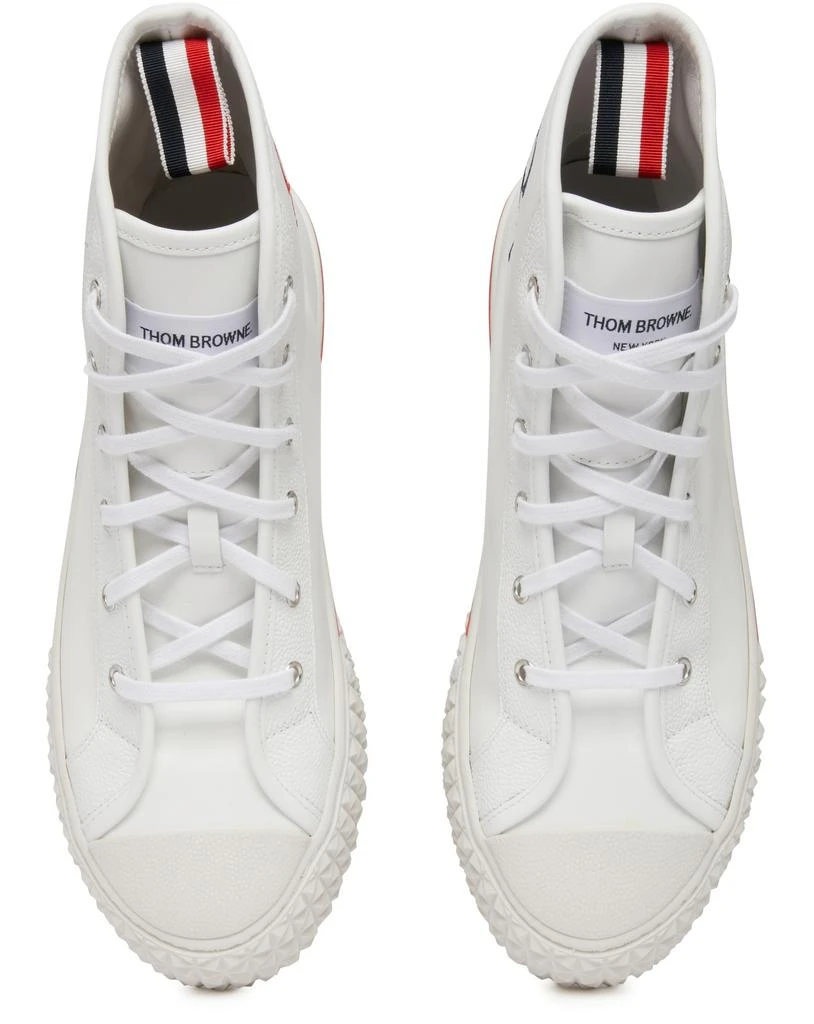 商品Thom Browne|皮革高帮运动鞋,价格¥2819,第5张图片详细描述