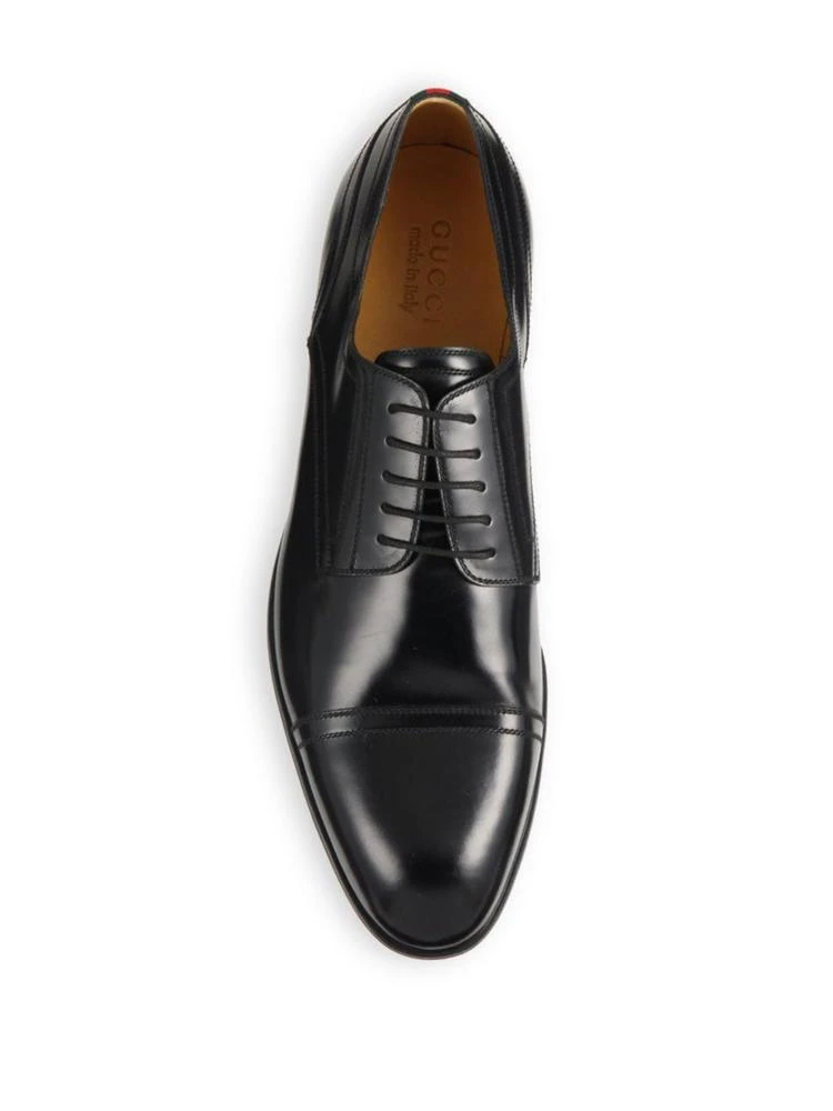 商品Gucci|Ravello Leather Oxfords,价格¥4721,第4张图片详细描述