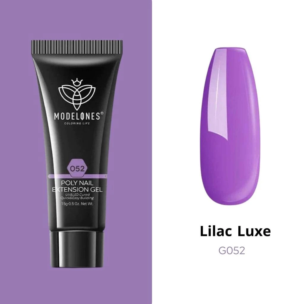 商品[国内直发] MODELONES|Lilac Luxe - Poly Nail Gel  (15g),价格¥45,第1张图片