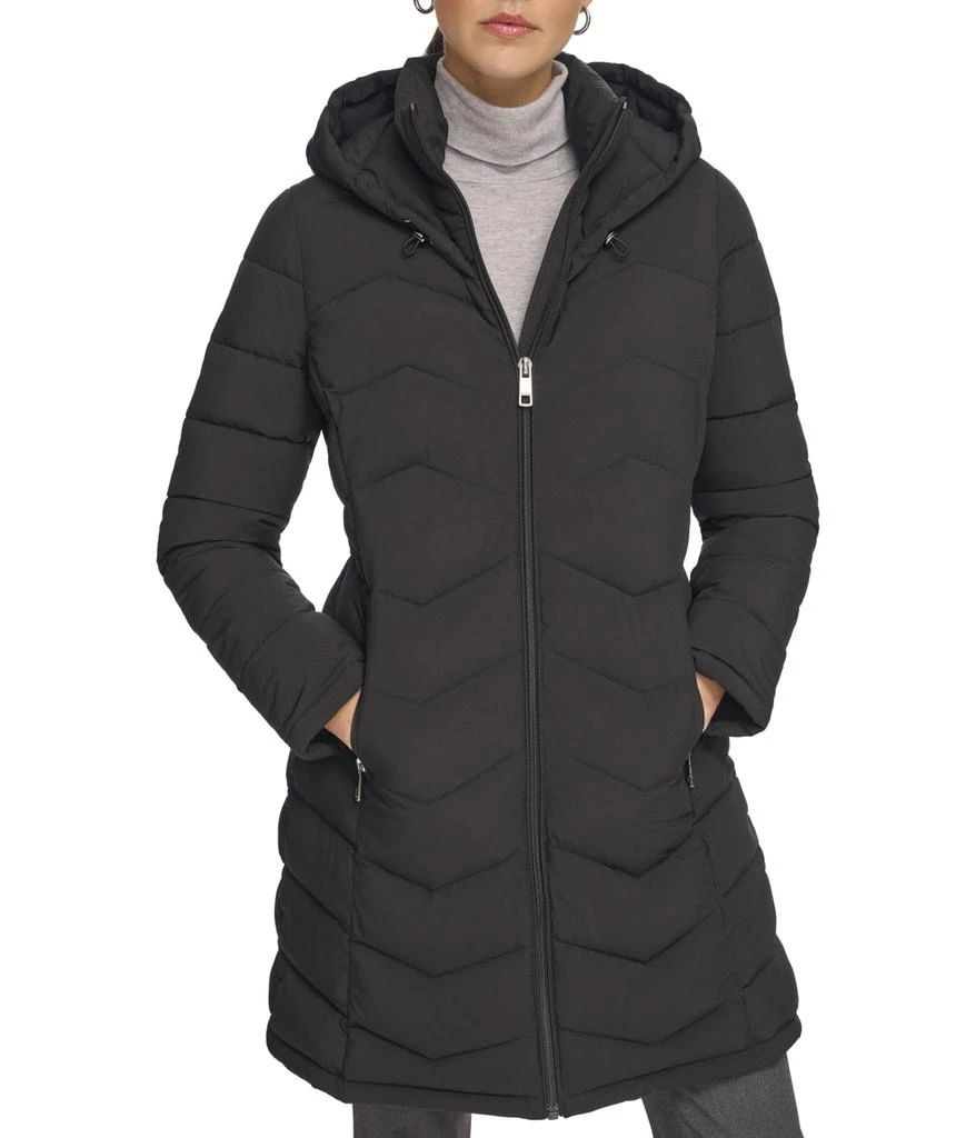 商品Calvin Klein|Bibbed Walker Puffer,价格¥972,第1张图片