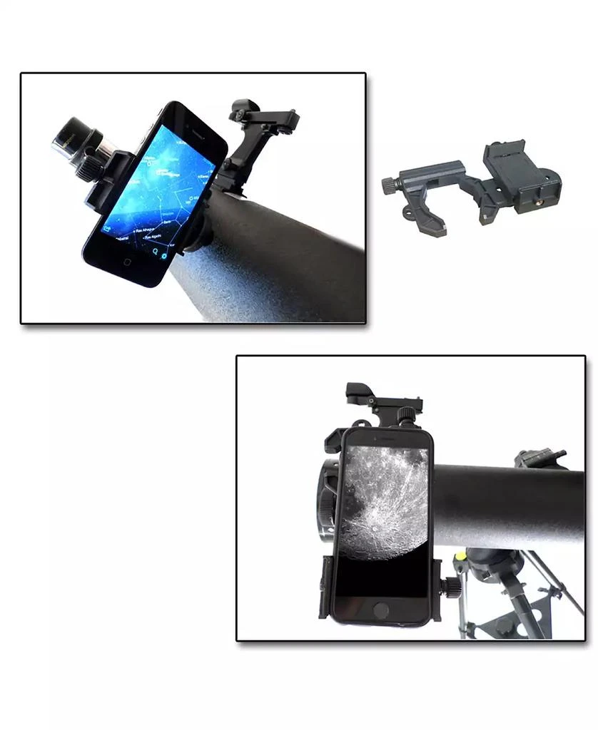 商品Cassini|800mm X 90mm Astronomical Tracker Mount Telescope and Smartphone Adapter,价格¥2691,第3张图片详细描述