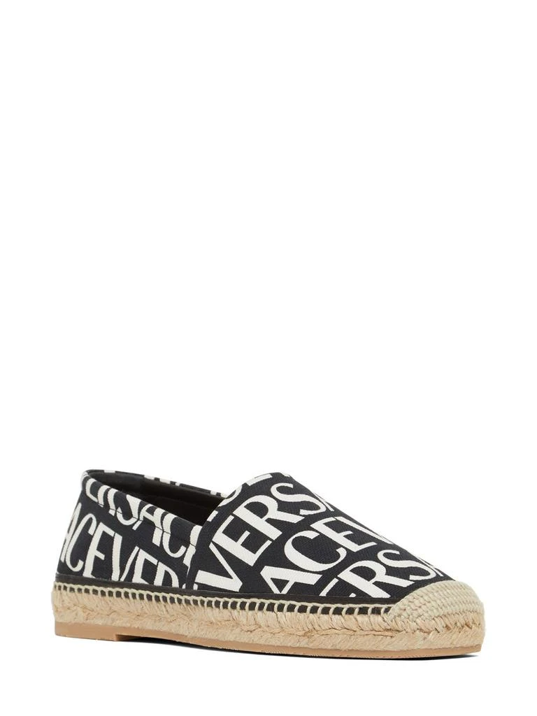 商品Versace|10mm Cotton Canvas Espadrilles,价格¥2541,第2张图片详细描述